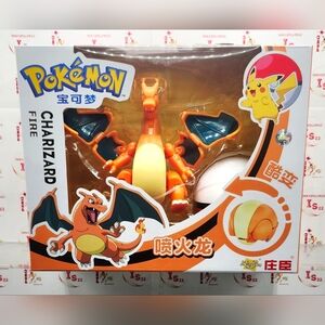 Charizard Pokemon Pokeball Action